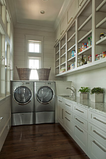 laundry room ideas to avoid bending down